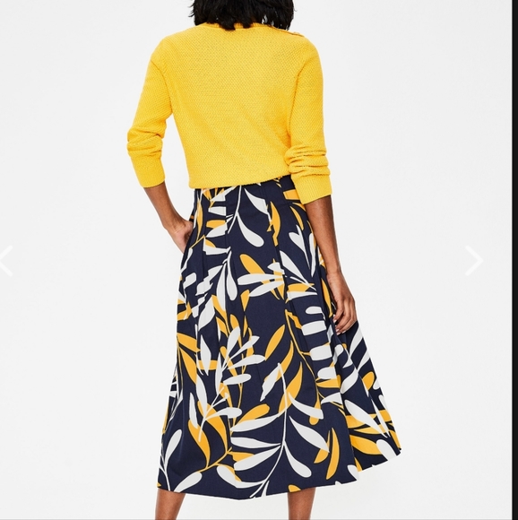 Boden Theodore Pleated skirt - Picture 3 of 6